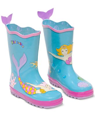 mermaid rain boots for adults