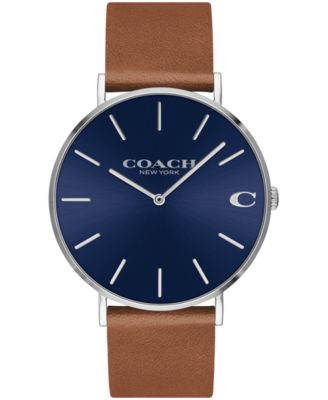 coach new york watch men's