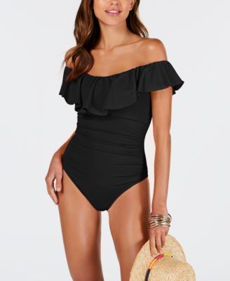 off the shoulder swimsuit