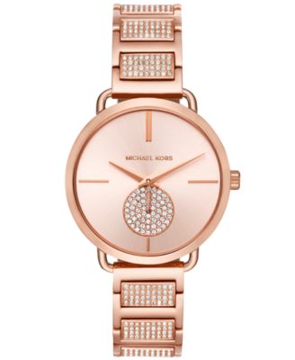 Portia Rose Gold-Tone Stainless Steel 