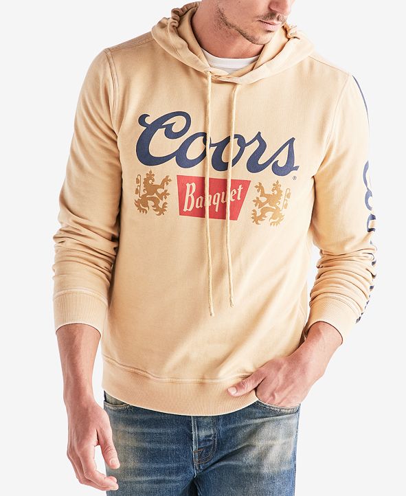 Lucky Brand Men's Coors Banquet Graphic Hoodie & Reviews - Hoodies ...