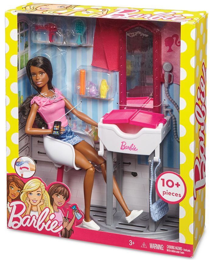  Barbie  CLOSEOUT Doll Salon  Playset Reviews Home 