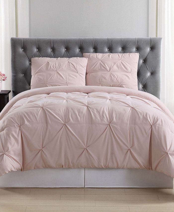 Truly Soft Pleated King Comforter Set & Reviews Home Macy's