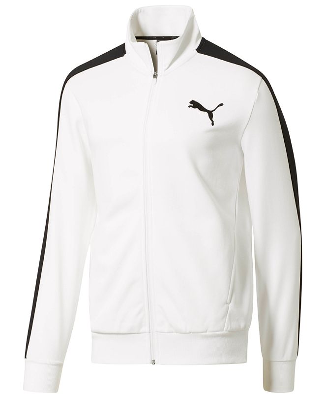 Puma Men's Fleece Core Track Jacket & Reviews - Coats & Jackets - Men ...