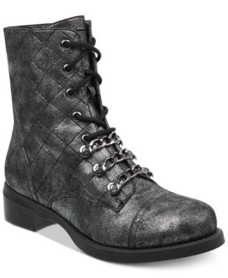 g by guess gimmy combat boot
