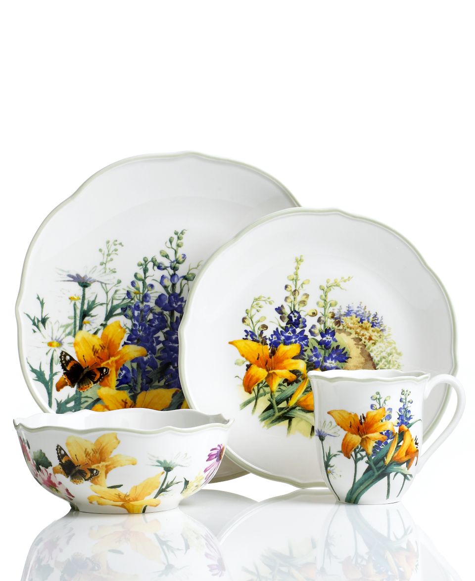 Lenox Dinnerware, Floral Meadow Medley Collection   Casual Dinnerware