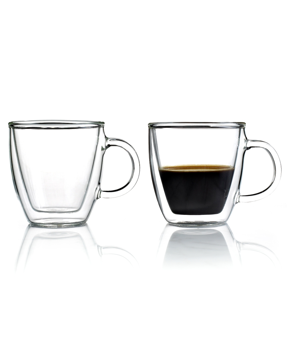 Bodum Bistro Espresso Mugs, 5 Oz. Set of 2