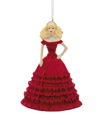 hallmark holiday barbie ornaments