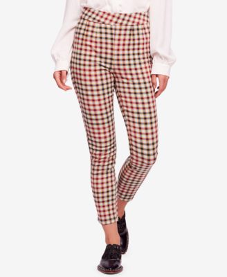 plaid pants free people