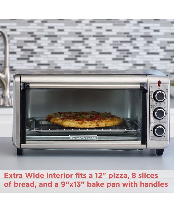 Black & Decker 8Slice ExtraWide Convection Toaster Oven & Reviews