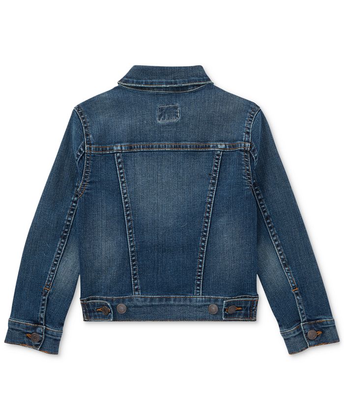 Polo Ralph Lauren Little Girls Denim Trucker Jacket & Reviews Coats