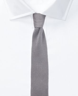 Double-Knit Silk Tie 