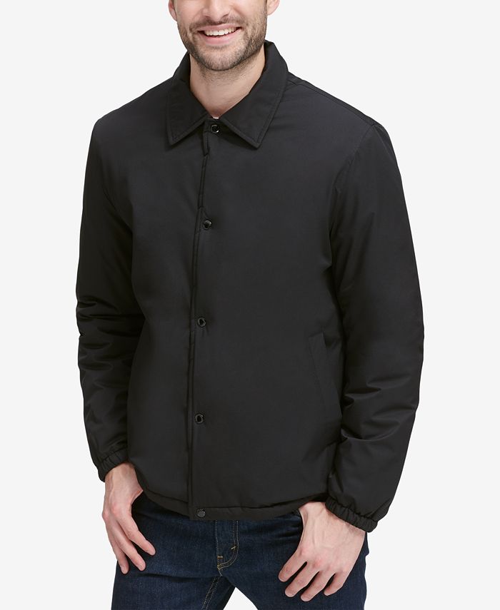 Cole Haan Men's Coaches Jacket with SherpaFleece Lining & Reviews Coats & Jackets Men Macy's