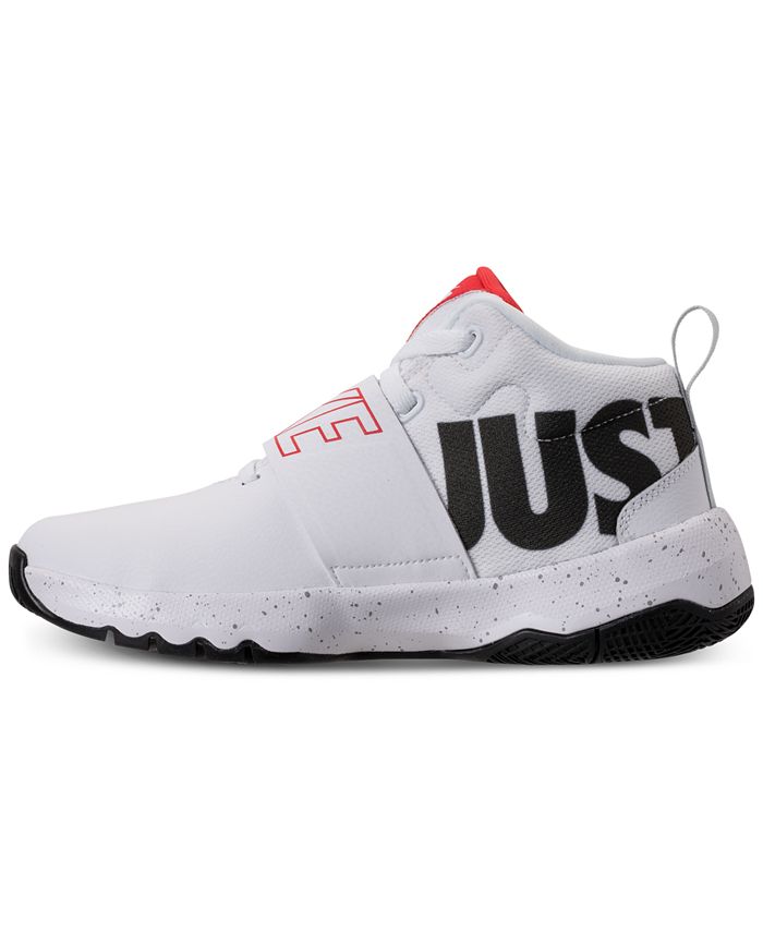 Nike Boys’ Team Hustle D8 Just Do It Basketball Sneakers from Finish