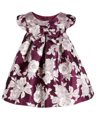 baby girl jacquard dress
