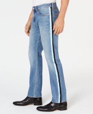 calvin klein striped jeans mens