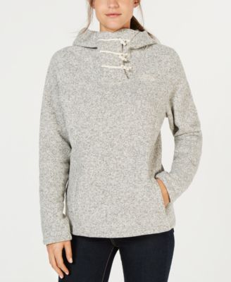 shawl collar hoodie