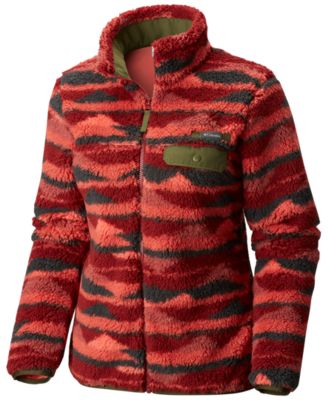 columbia mountain side heavyweight fleece jacket