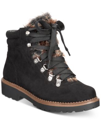 esprit lace up boots