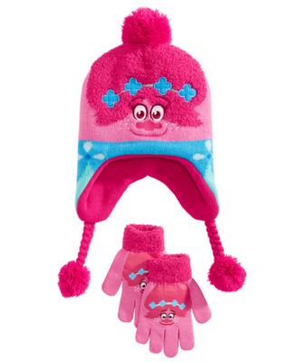 hat and glove set for toddler girl