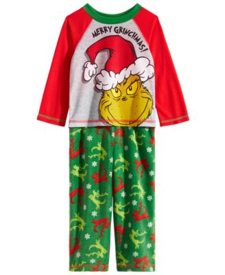 2t grinch pajamas