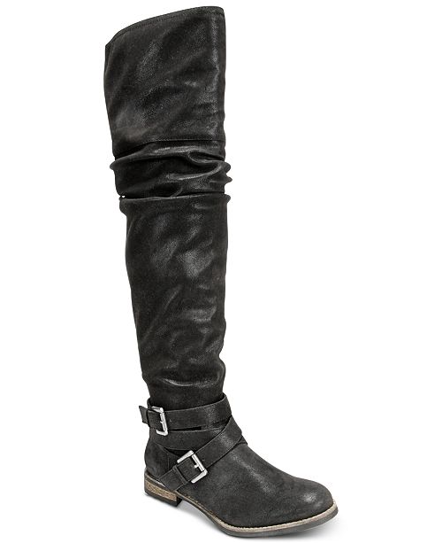 Carlos By Carlos Santana Nina Over The Knee Boots Reviews Boots Shoes Macy S