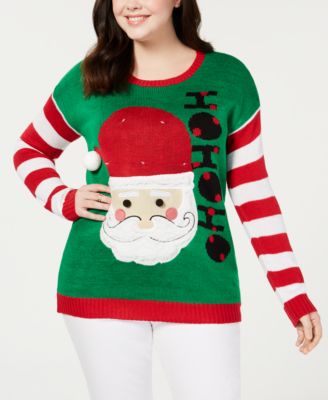 macy's ugly christmas sweater womens