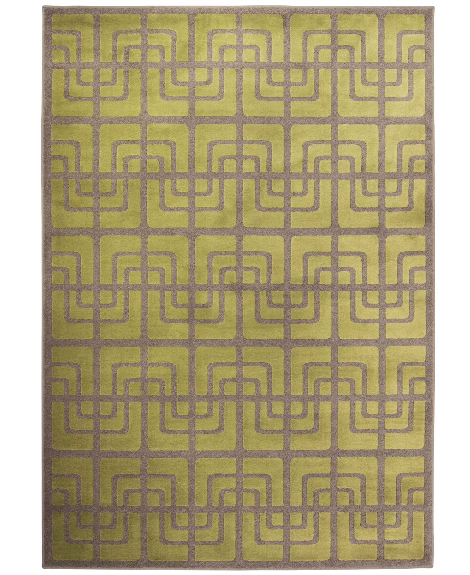 MANUFACTURERS CLOSEOUT Sphinx Area Rug, Zanzibar 2803E Green/Gray 5