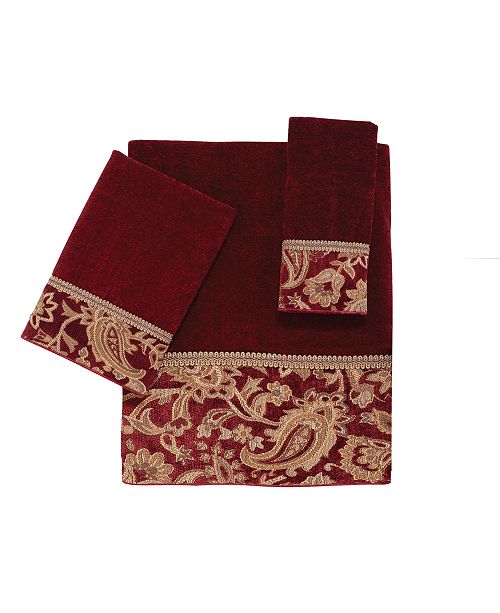Avanti Arabesque Paisley Bath Towel Reviews Bath Towels Bed Bath Macy S