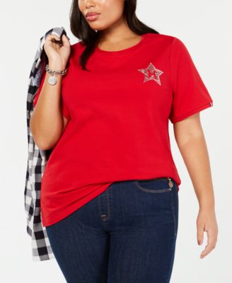 macy's tommy hilfiger plus size
