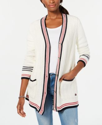 tommy hilfiger cardigan ladies