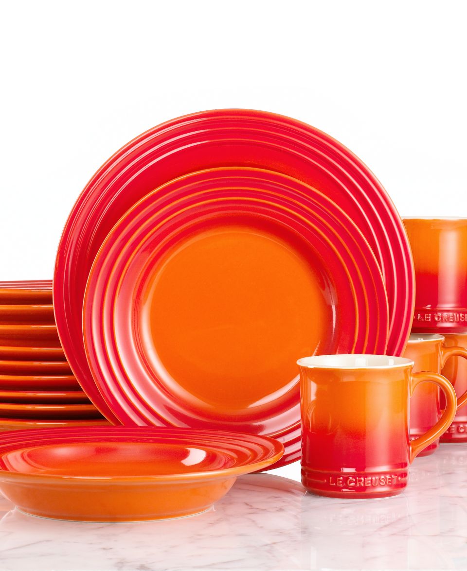 Le Creuset Dinnerware, Fennel 16 Piece Set   Casual Dinnerware