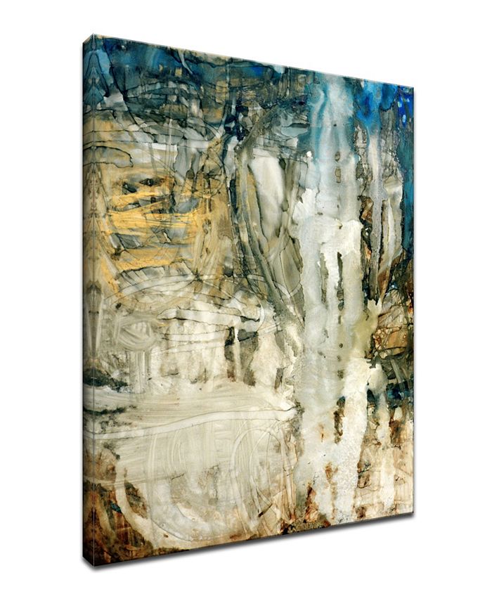 Ready2HangArt 'Ravine Falls I' Abstract Canvas Wall Art, 30x20
