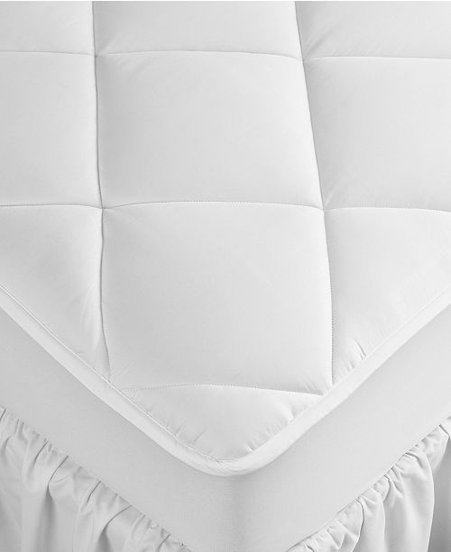 Hotel Collection Extra Deep Twin Mattress Pad Hypoallergenic Down Alternative Fill 500 Thread Count Cotton Created For Macy S Reviews Mattress Pads Toppers Bed Bath Macy S