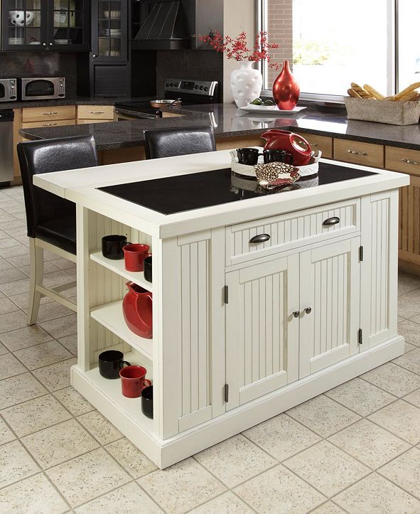 Home Styles Nantucket Kitchen Island & Reviews - Home - Macy's