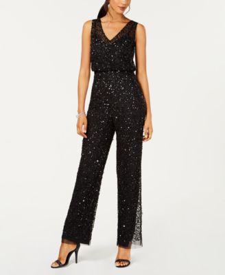 macys petite jumpsuits