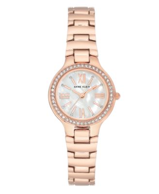 anne klein mother of pearl watch