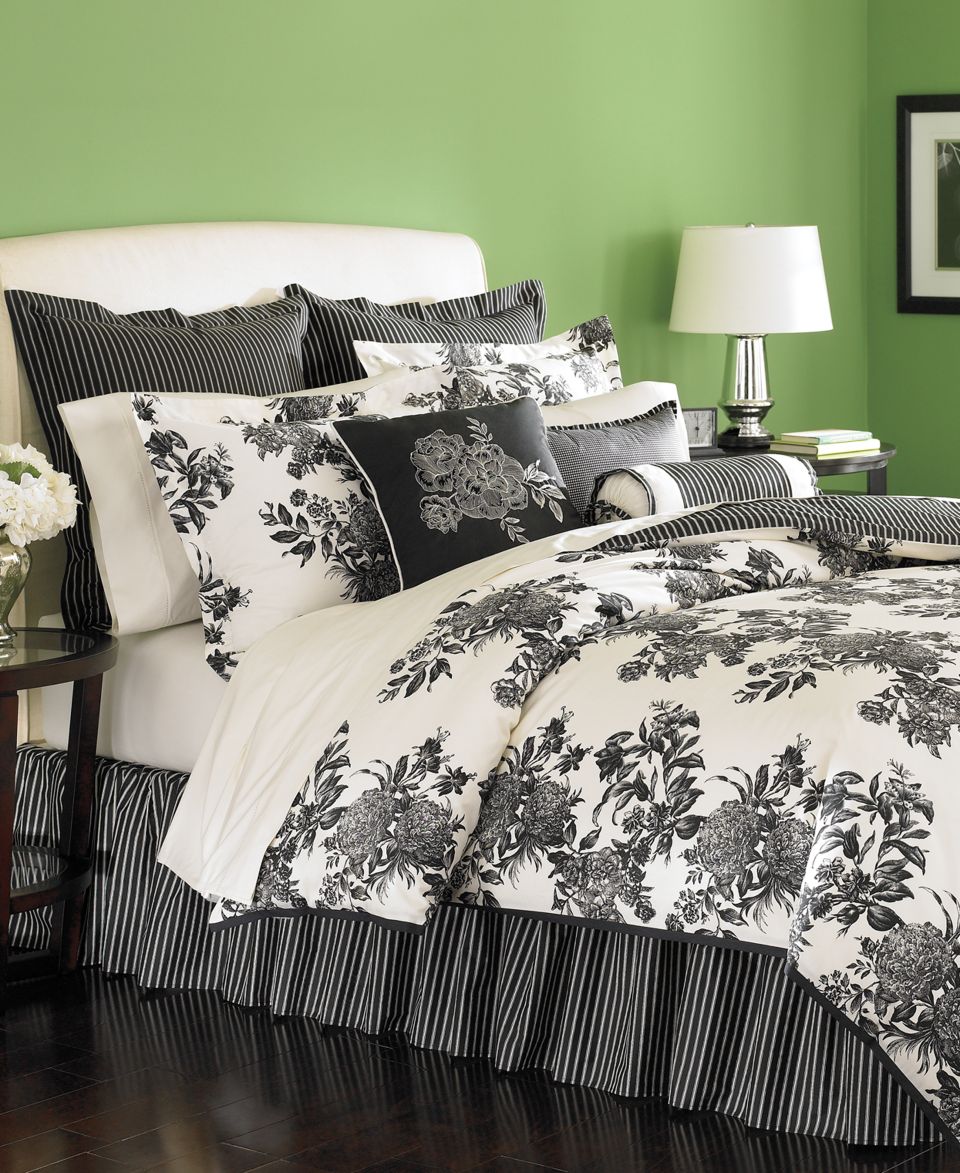 Martha Stewart Collection Bedding, Midnight Trellis 6 Piece California