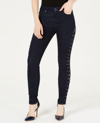 guess lace up jeans