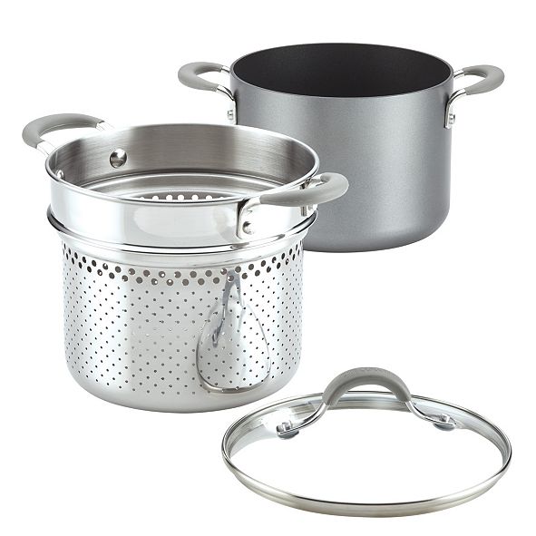 Circulon Elementum HardAnodized Nonstick 5 Qt Covered Multipot with