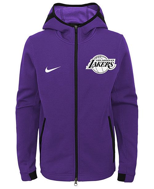 Nike Los Angeles Lakers Showtime Hooded Jacket Big Boys 8 20 Reviews Sports Fan Shop By Lids Men Macy S