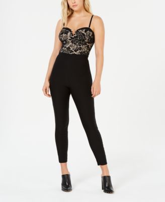 material girl lace jumpsuit