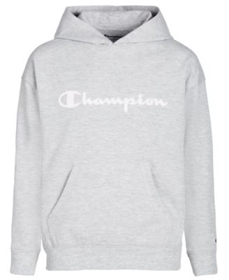 macy's black champion hoodie