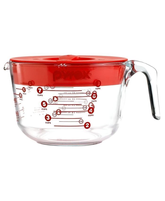 Pyrex 8 Cup Prep and Store Measuring Cup with Lid & Reviews Bakeware Kitchen Macy's