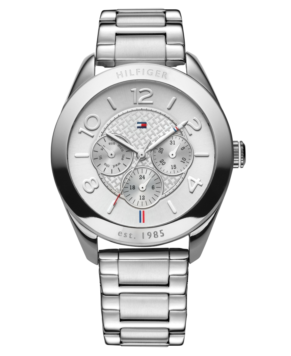 hilfiger watch men s rubber strap 1790485 $ 85 00