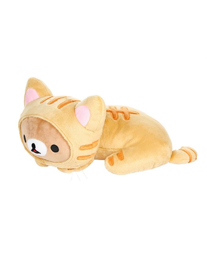 rilakkuma tiger eating fish