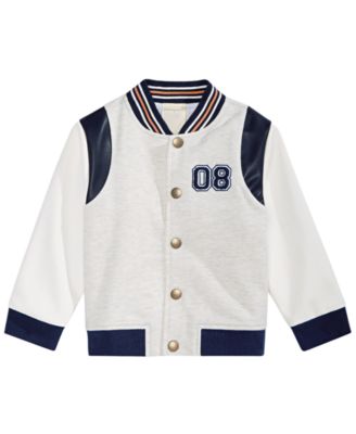 baby boy letterman jacket