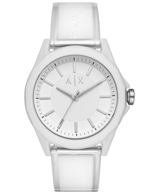 armani exchange white