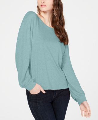 macys knit tops