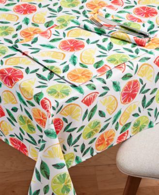 Citrus Bliss 70" Round Tablecloth